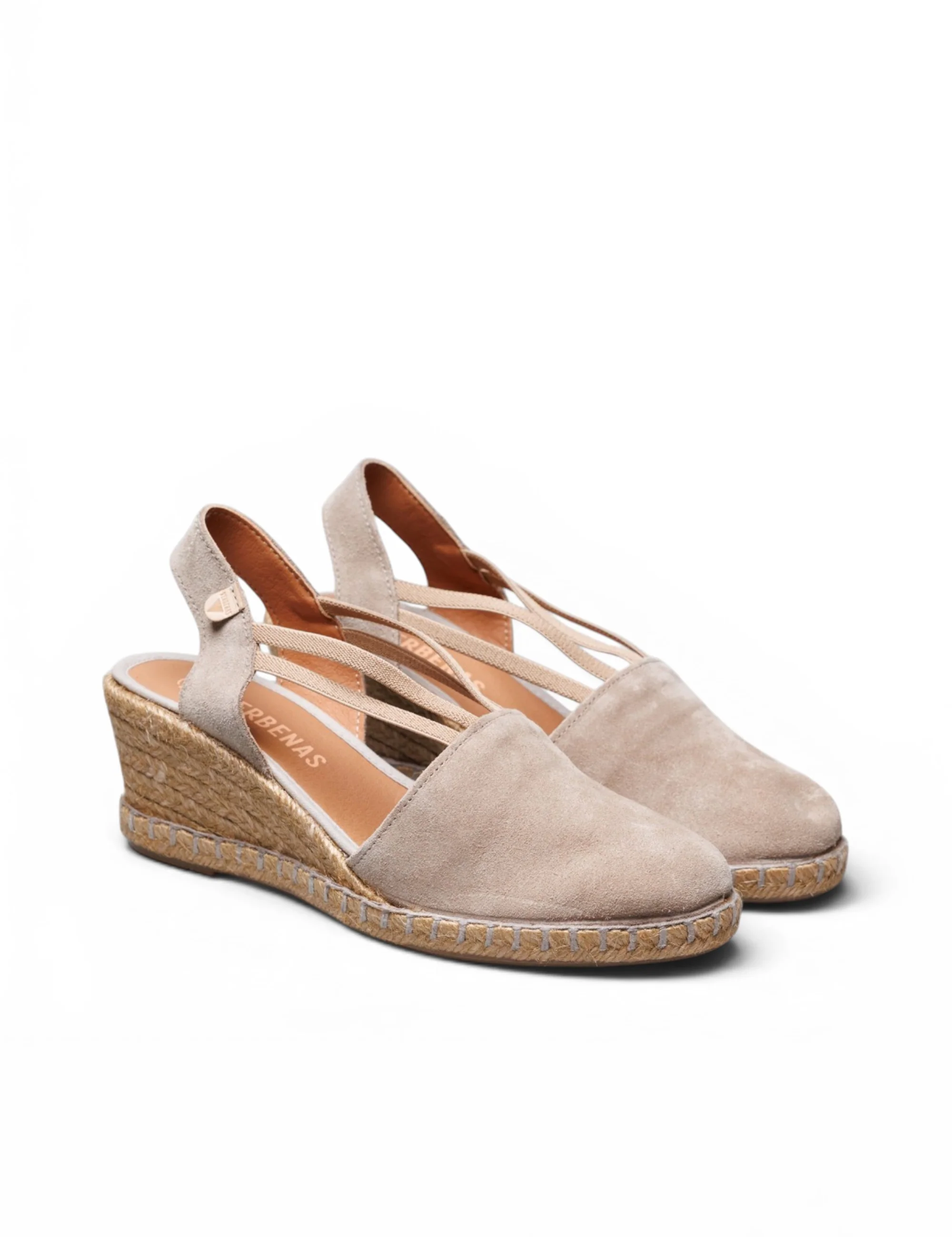 Alpargatas Con Cuña Maika Serraje/Tan Piedra - Image 3