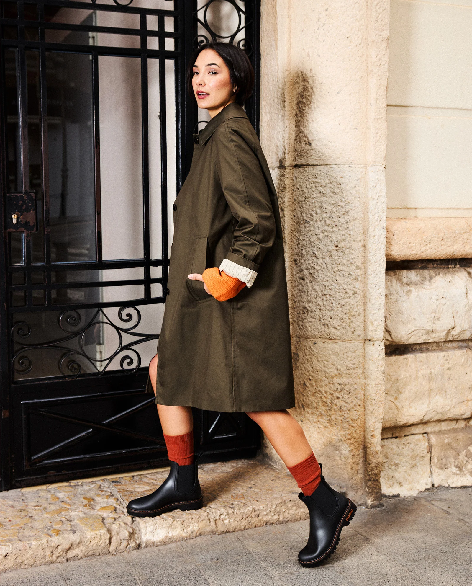 Botas Agua Gaudi Countryside Negro - Image 7