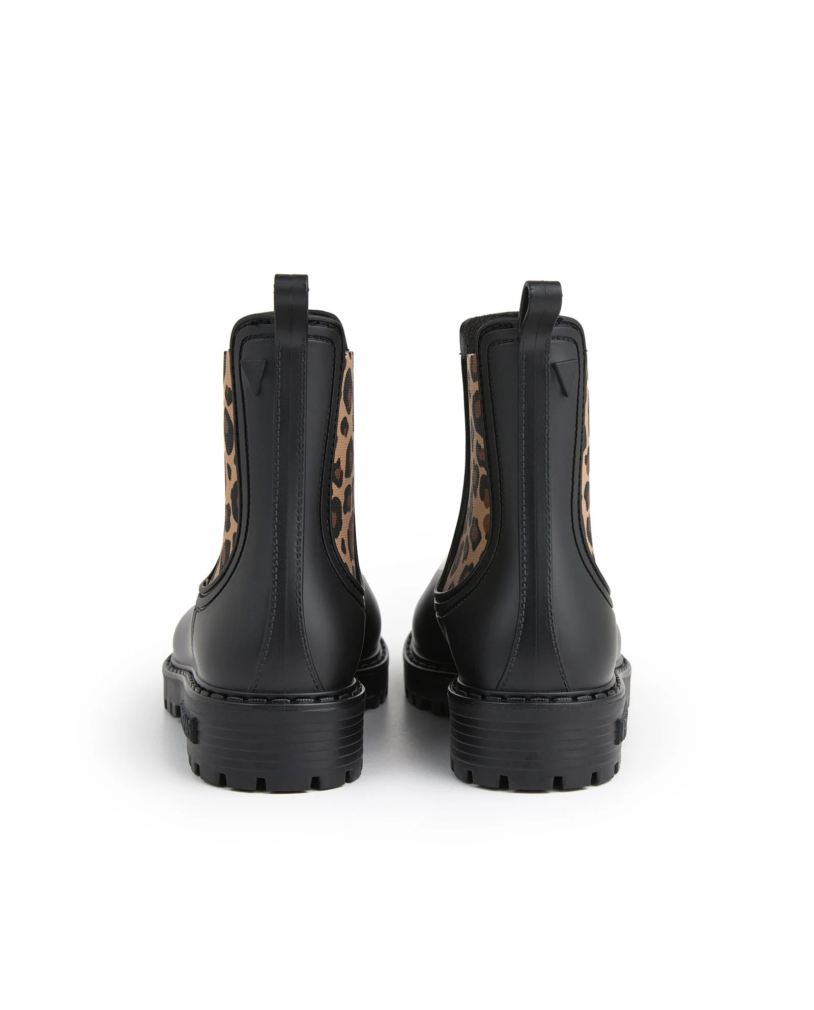 Botas Agua Gaudi Mate Animal Negro-Leopardo - Image 6