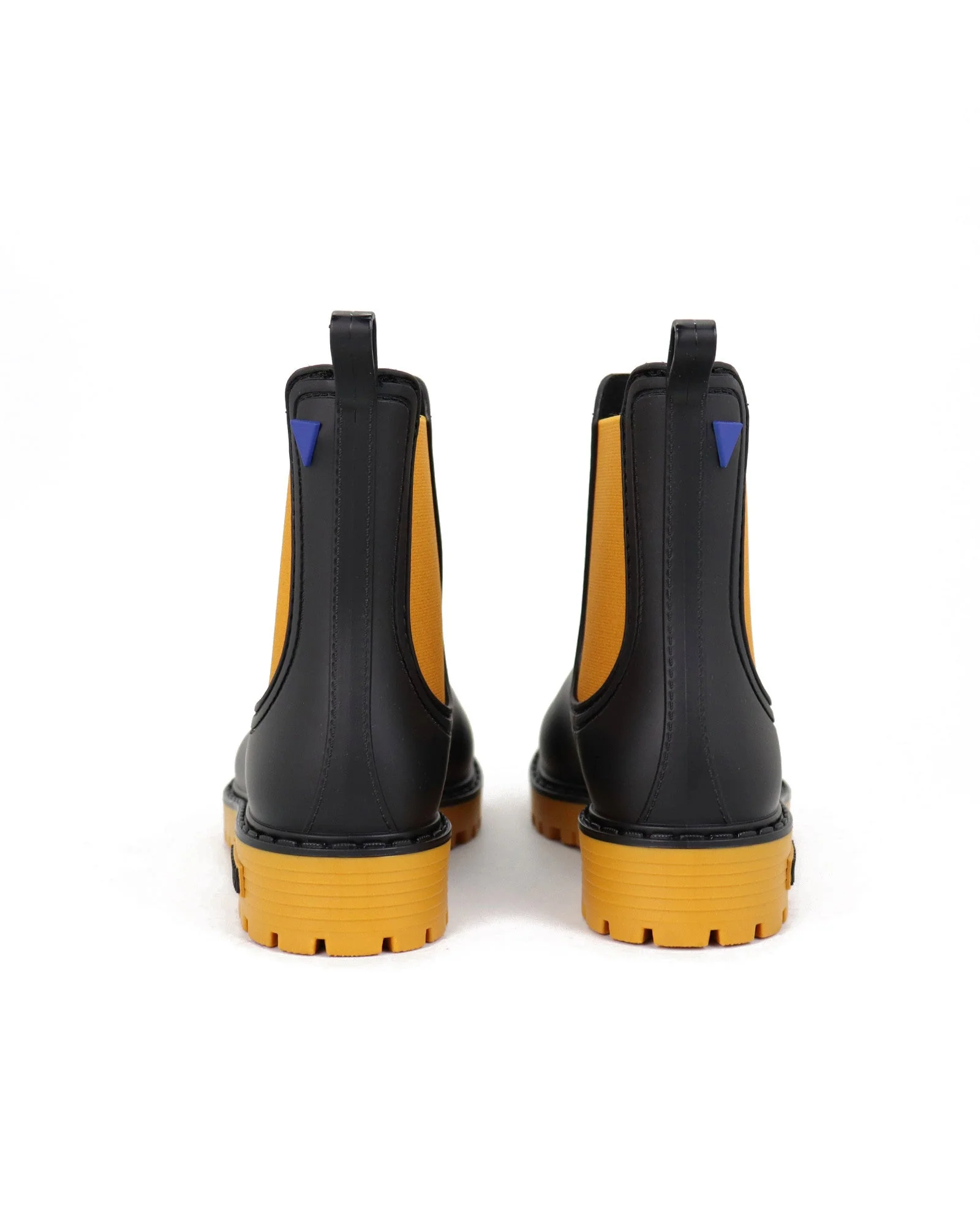 Botas Agua Gaudi Mate Negro-Ocre - Image 4