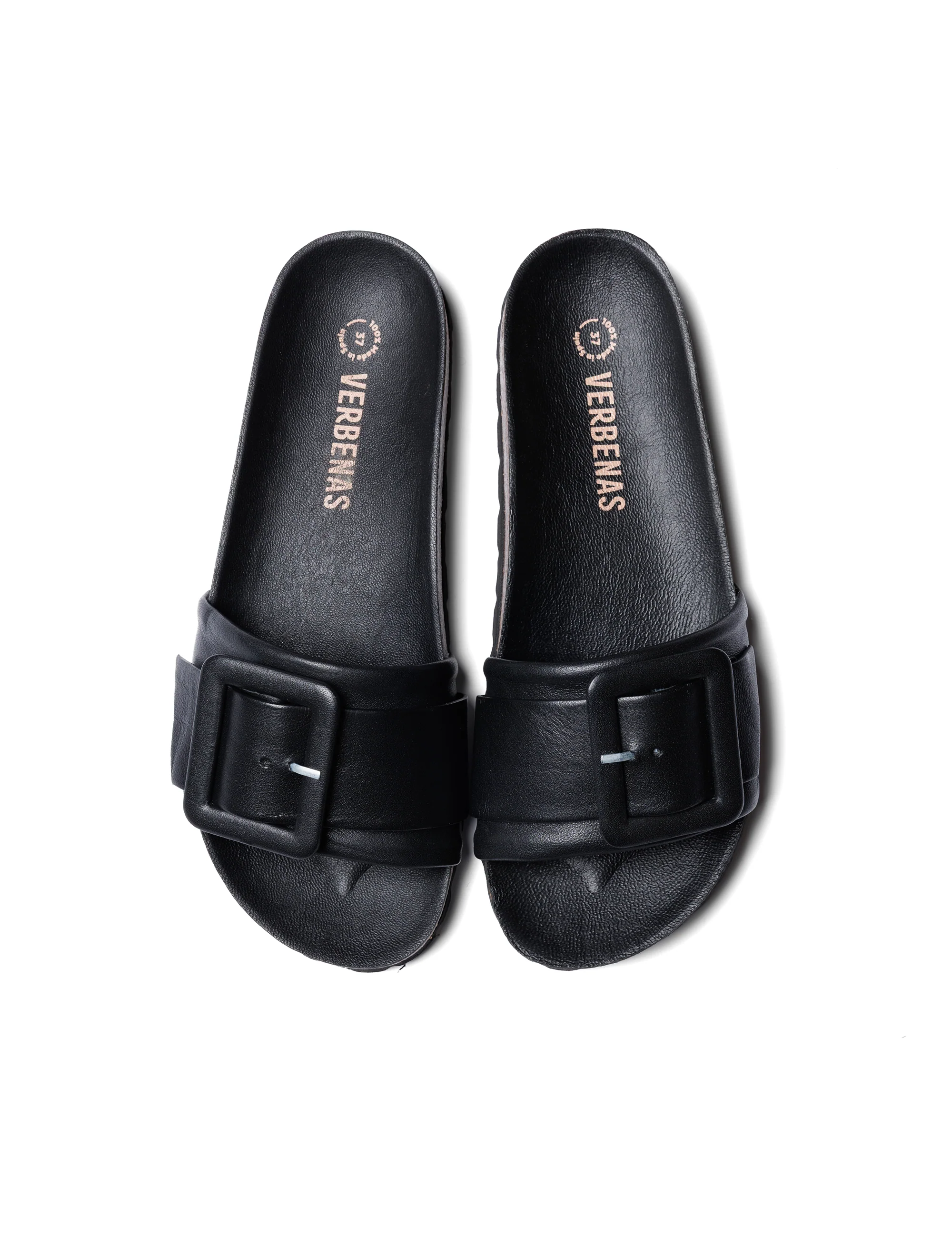 Sandalias Reiko Ecobrush Negro - Image 3