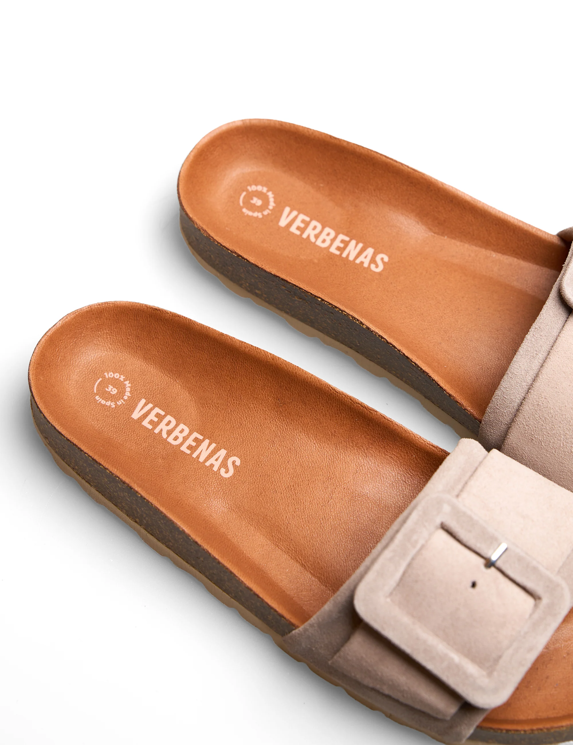 Sandalias Reiko Velour Piedra - Image 5