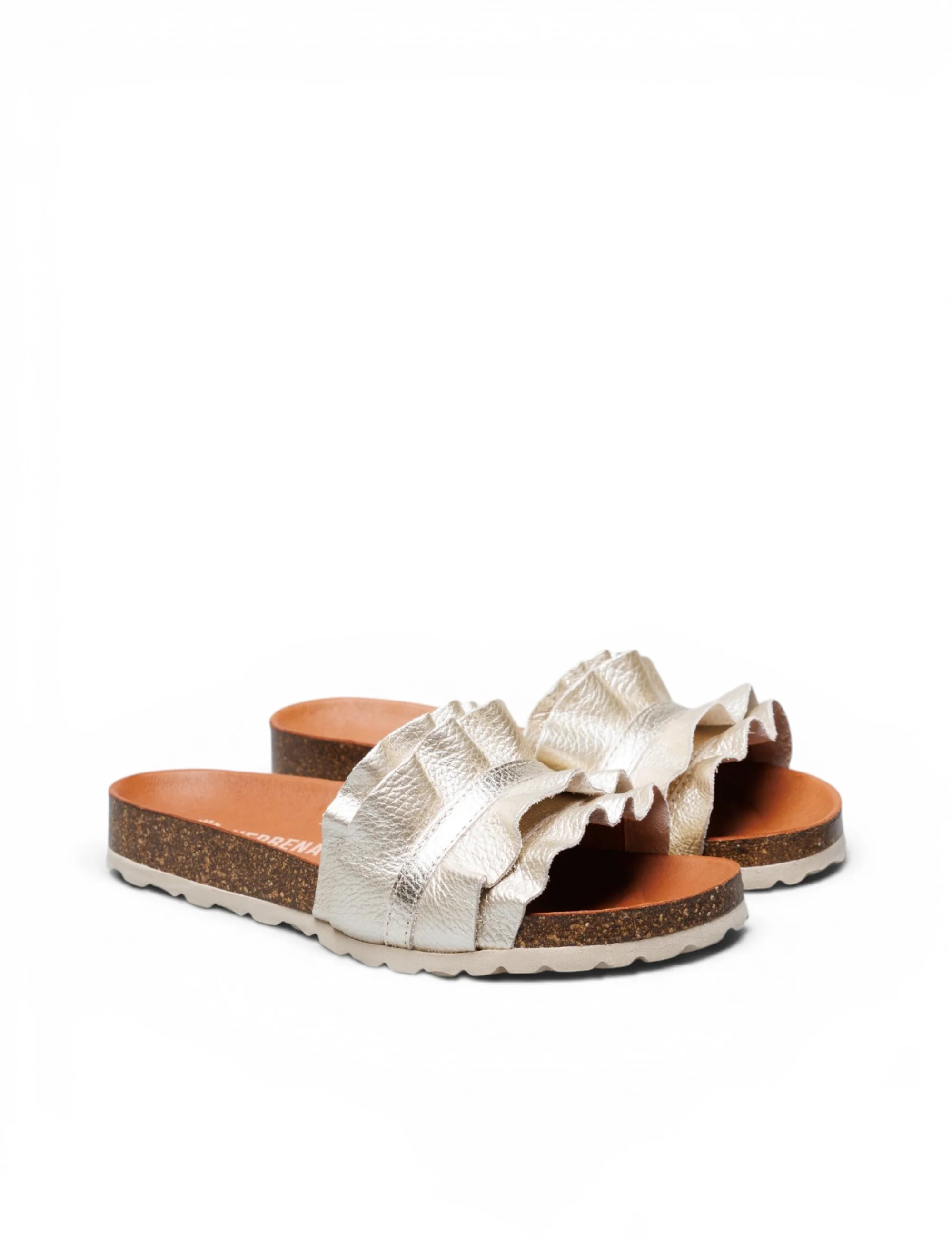 Sandalias Rocío Nucleo Metal Volante Oro - Image 4