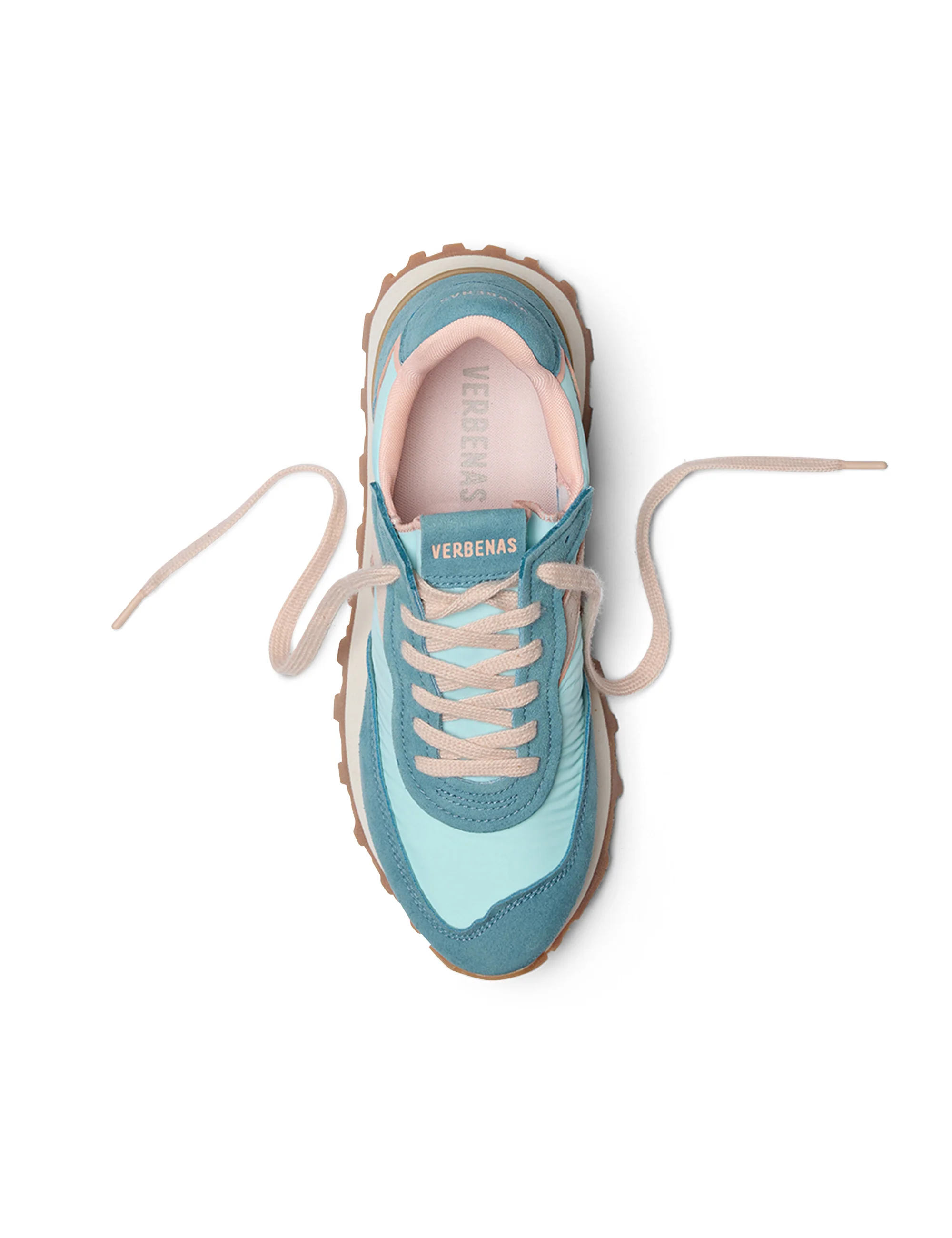 Sneakers Clodette Tessali Aqua-Blush - Image 5