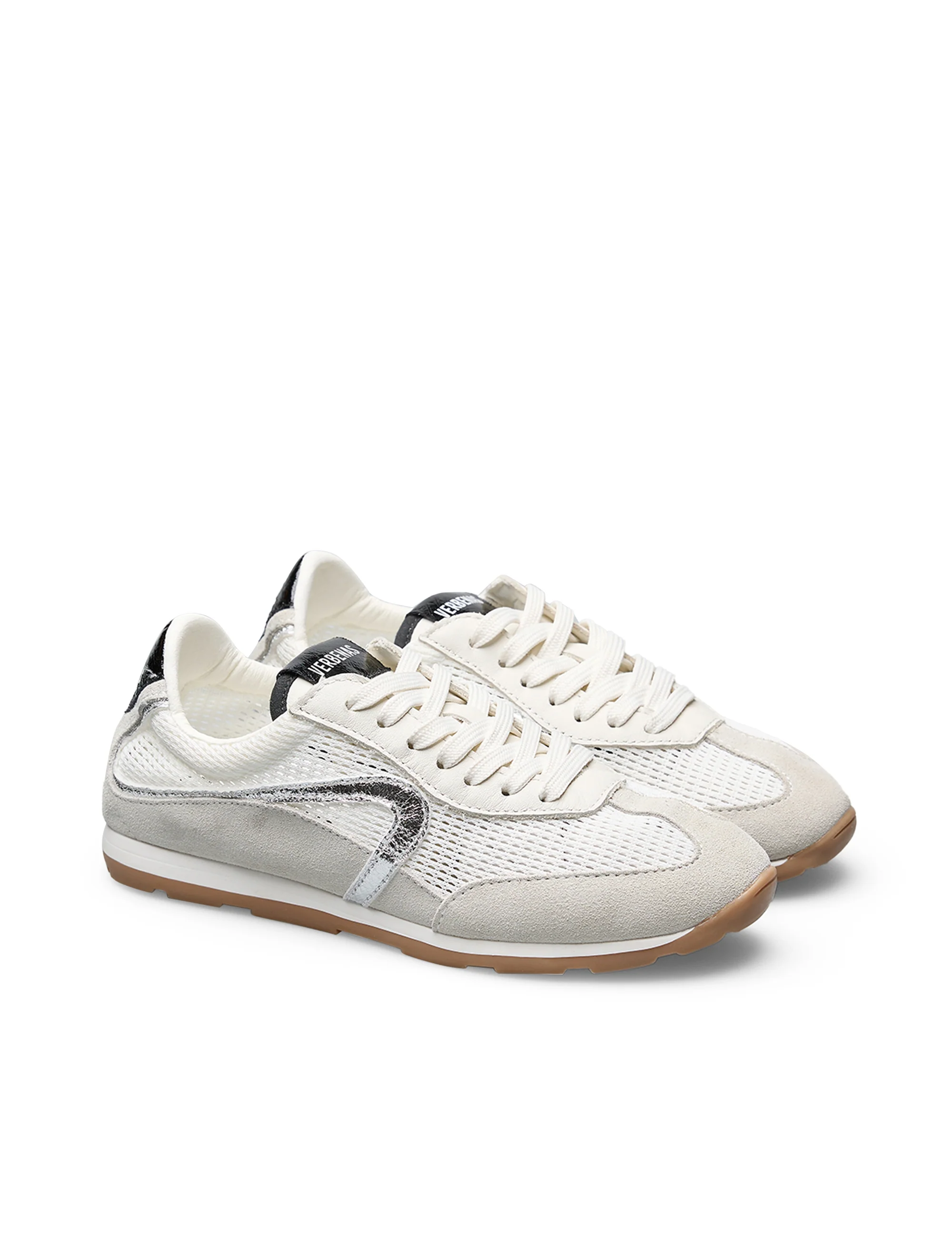 Sneakers Jamaica Net/Kro Blanco-Plata-Negro - Image 2