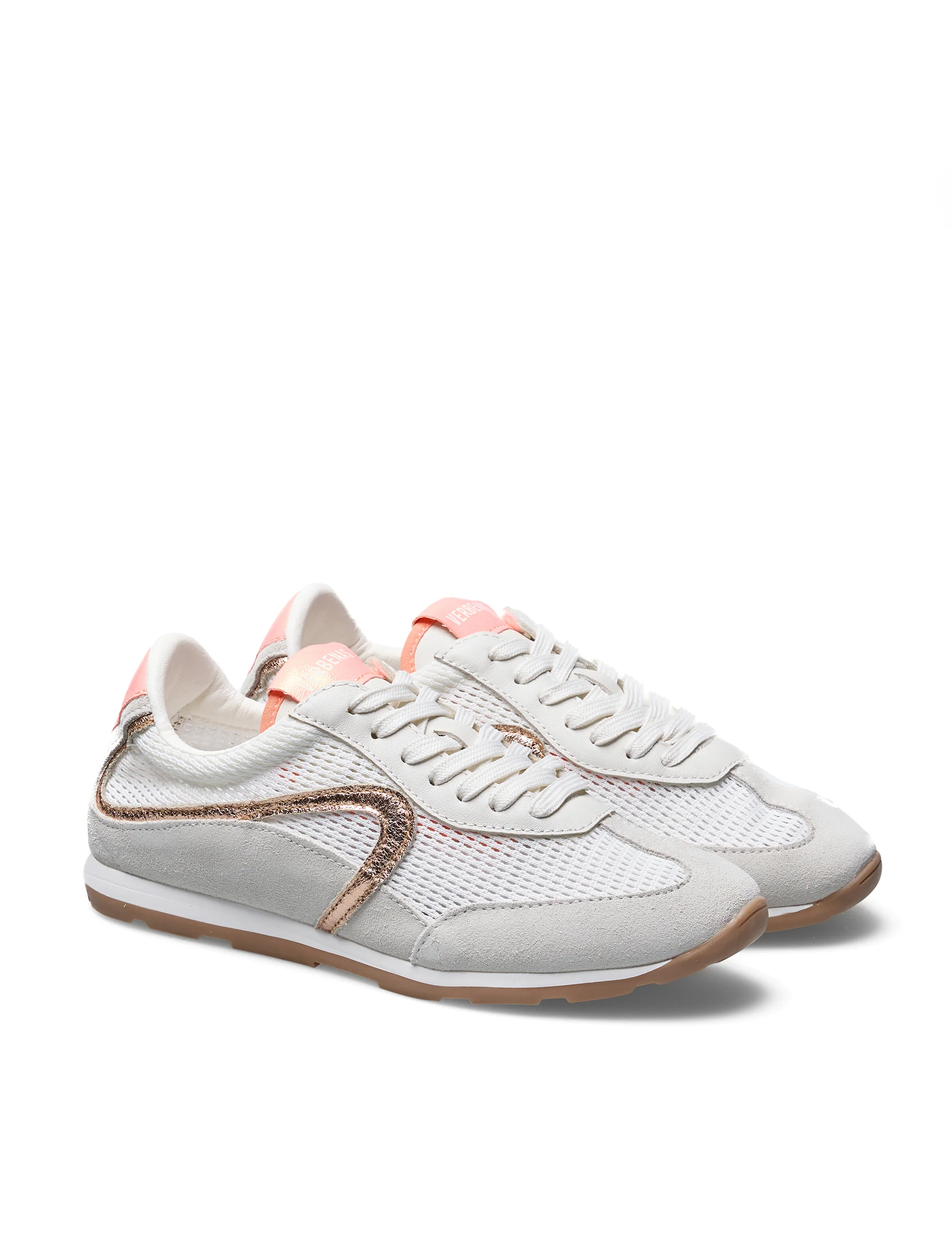Sneakers Jamaica Net/Kro Blanco-Rame-Coral - Image 2