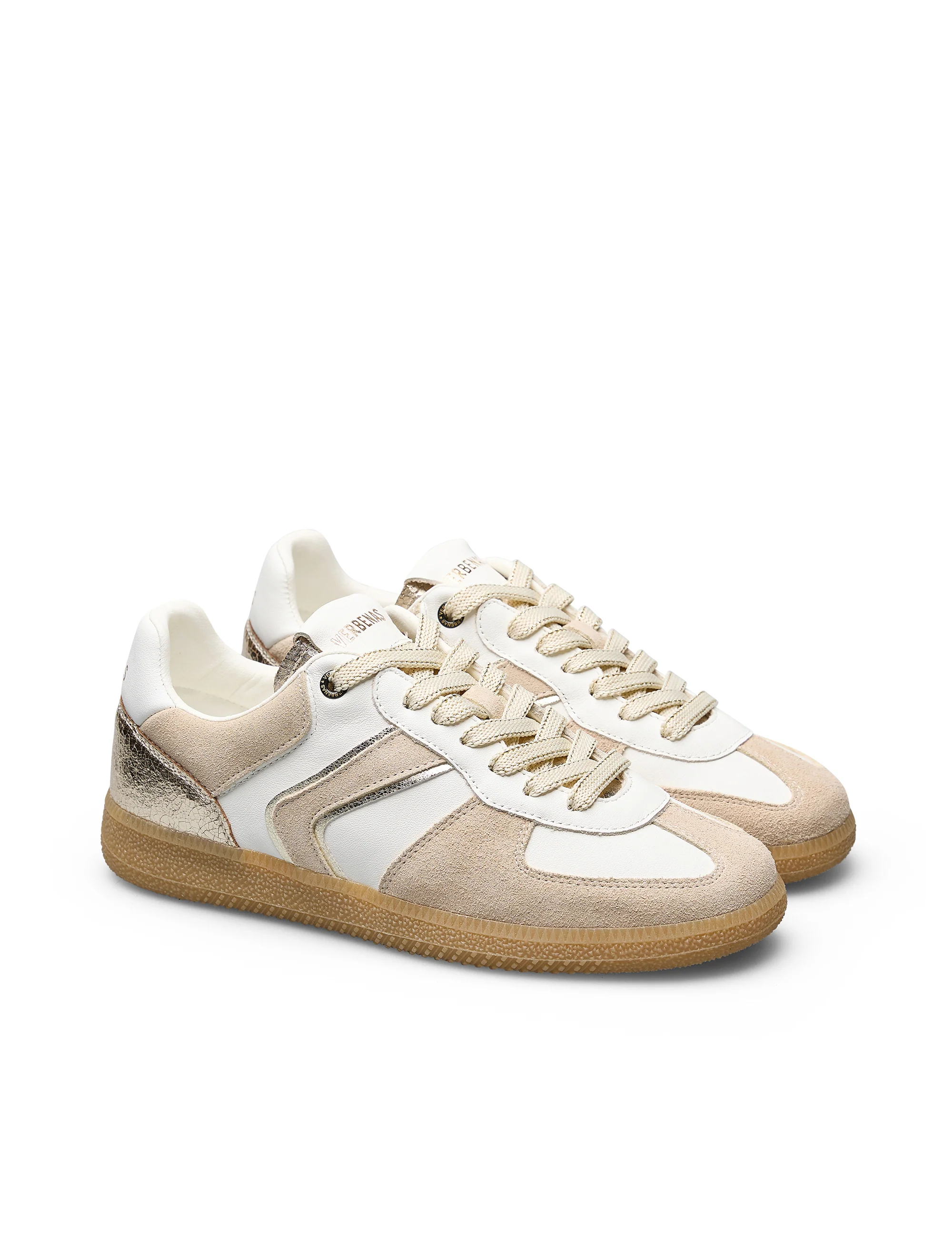 Sneakers Sora Sibela Blanco-Crudo-Oro - Image 2