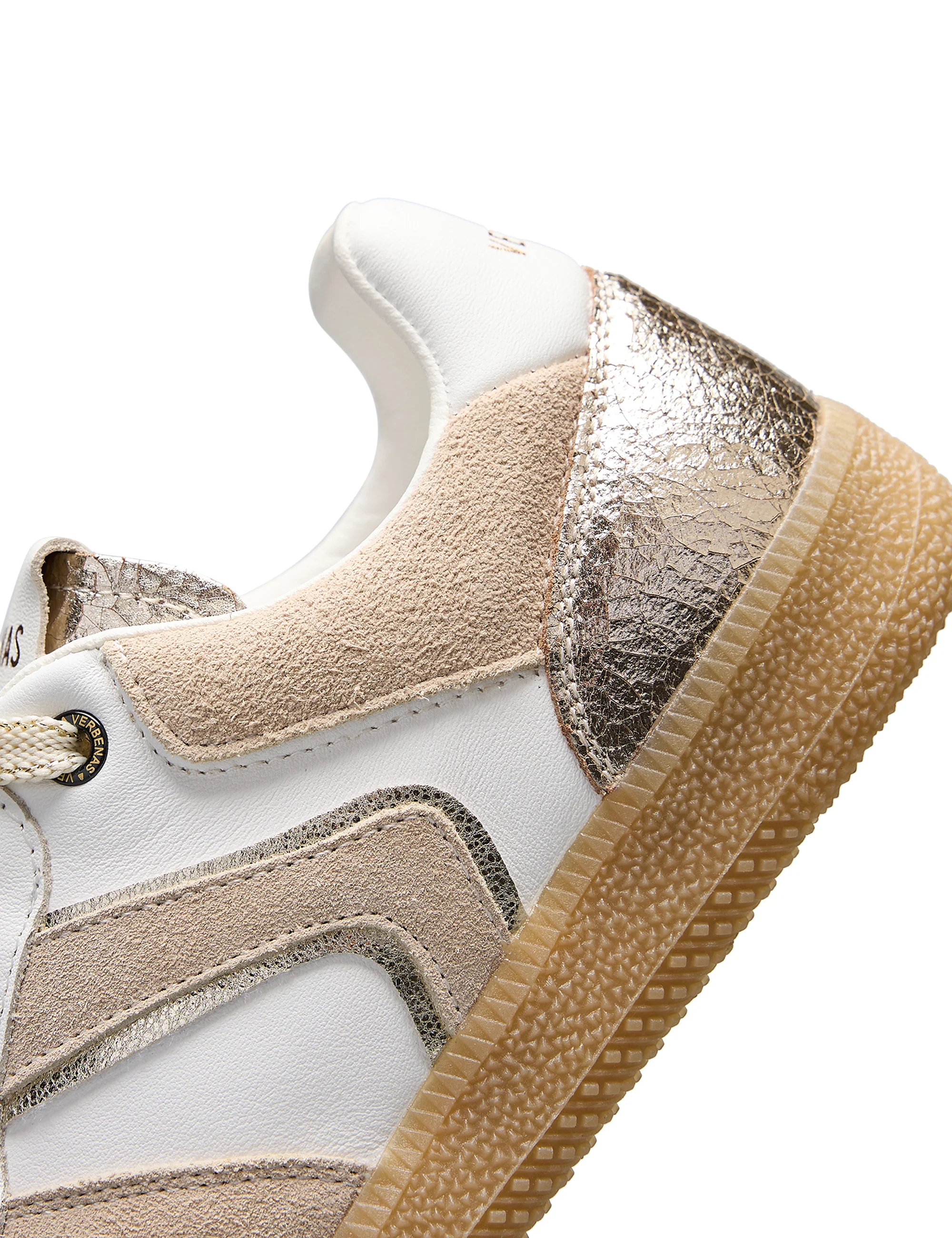 Sneakers Sora Sibela Blanco-Crudo-Oro - Image 4