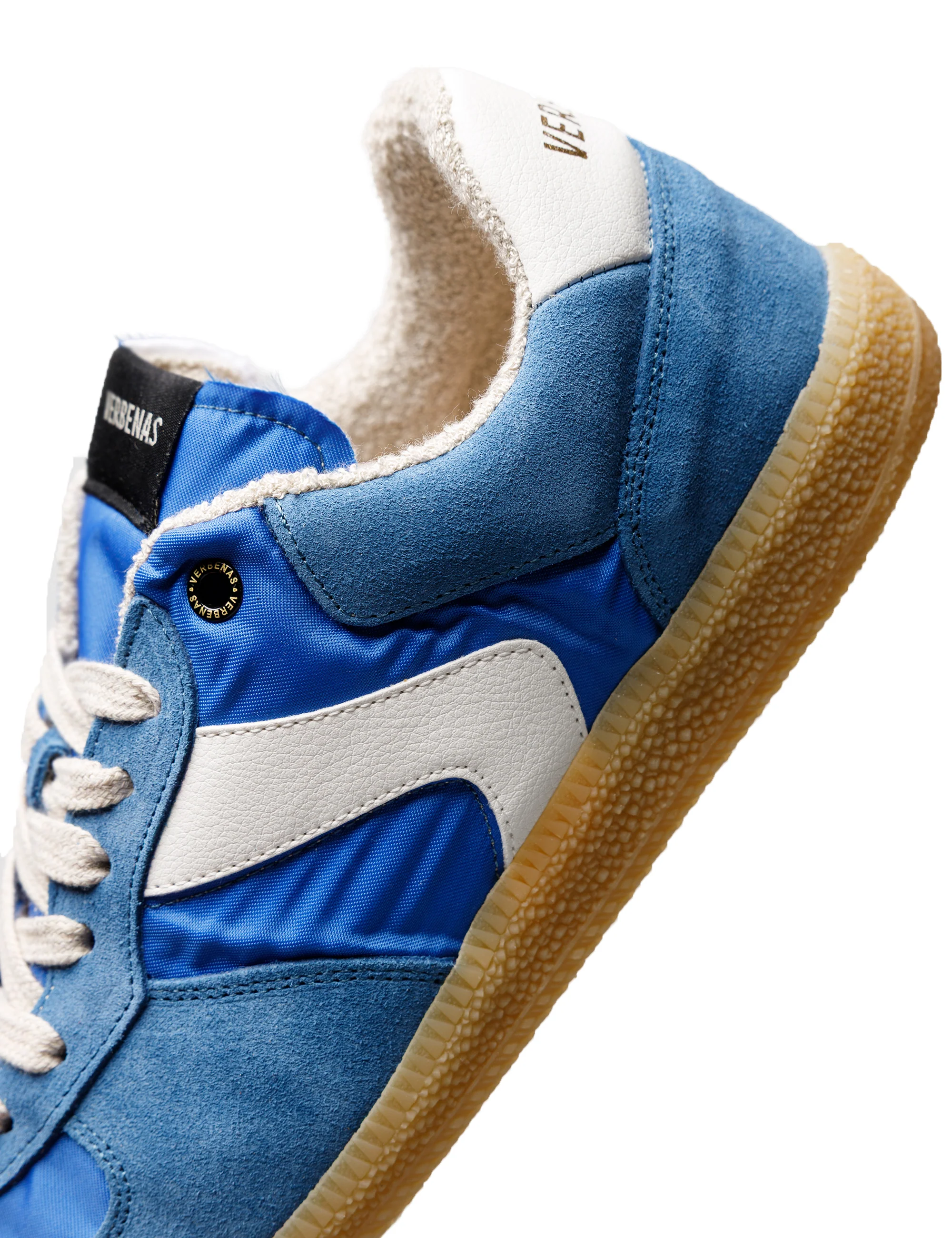 Sneakers Soro Nylon/Serraje Blue/Egeo - Image 4