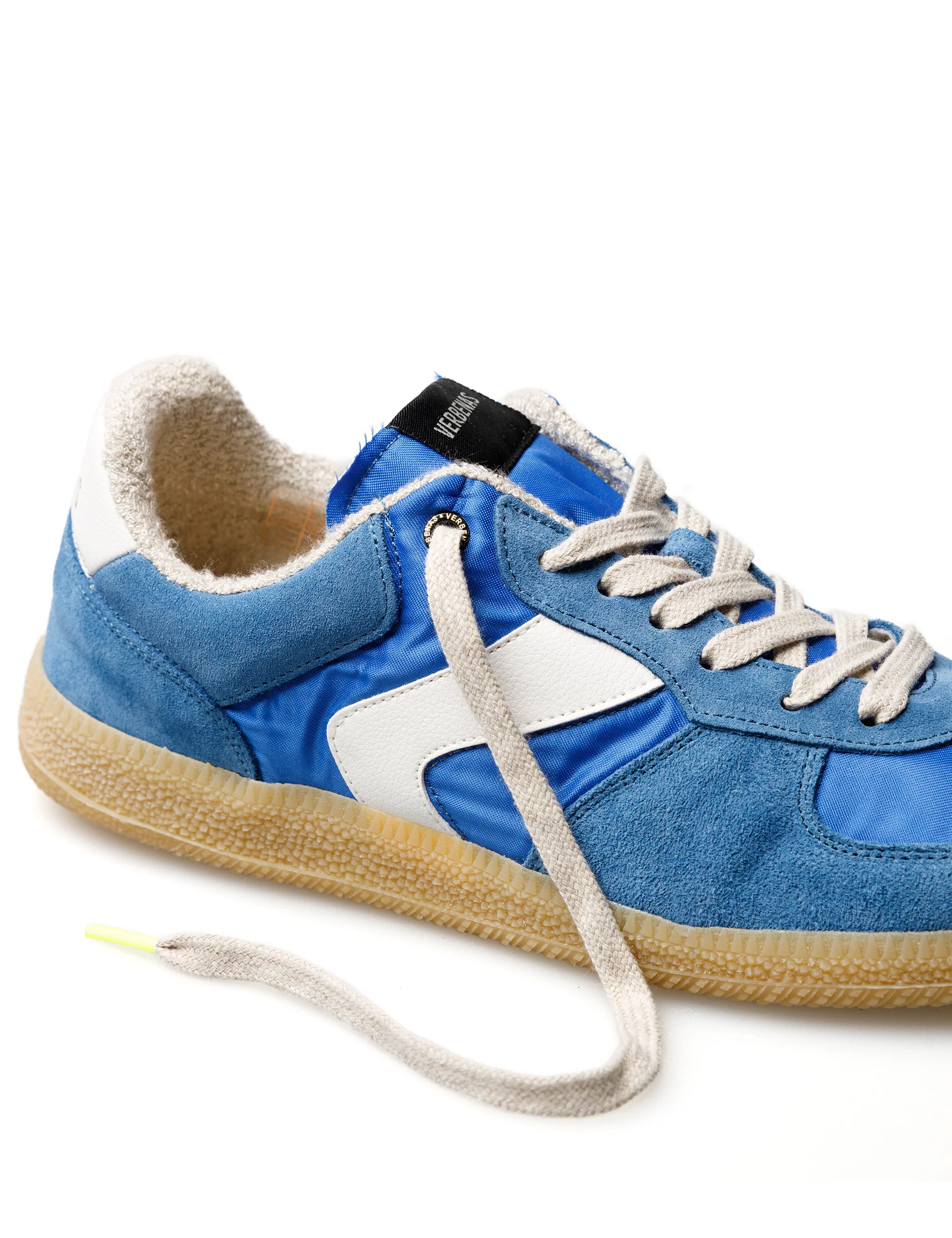 Sneakers Soro Nylon/Serraje Blue/Egeo - Image 5