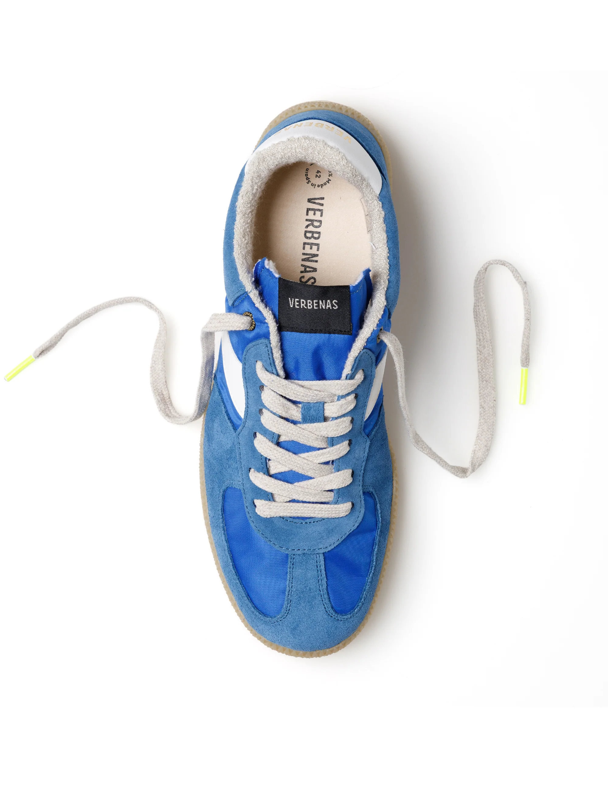 Sneakers Soro Nylon/Serraje Blue/Egeo - Image 6