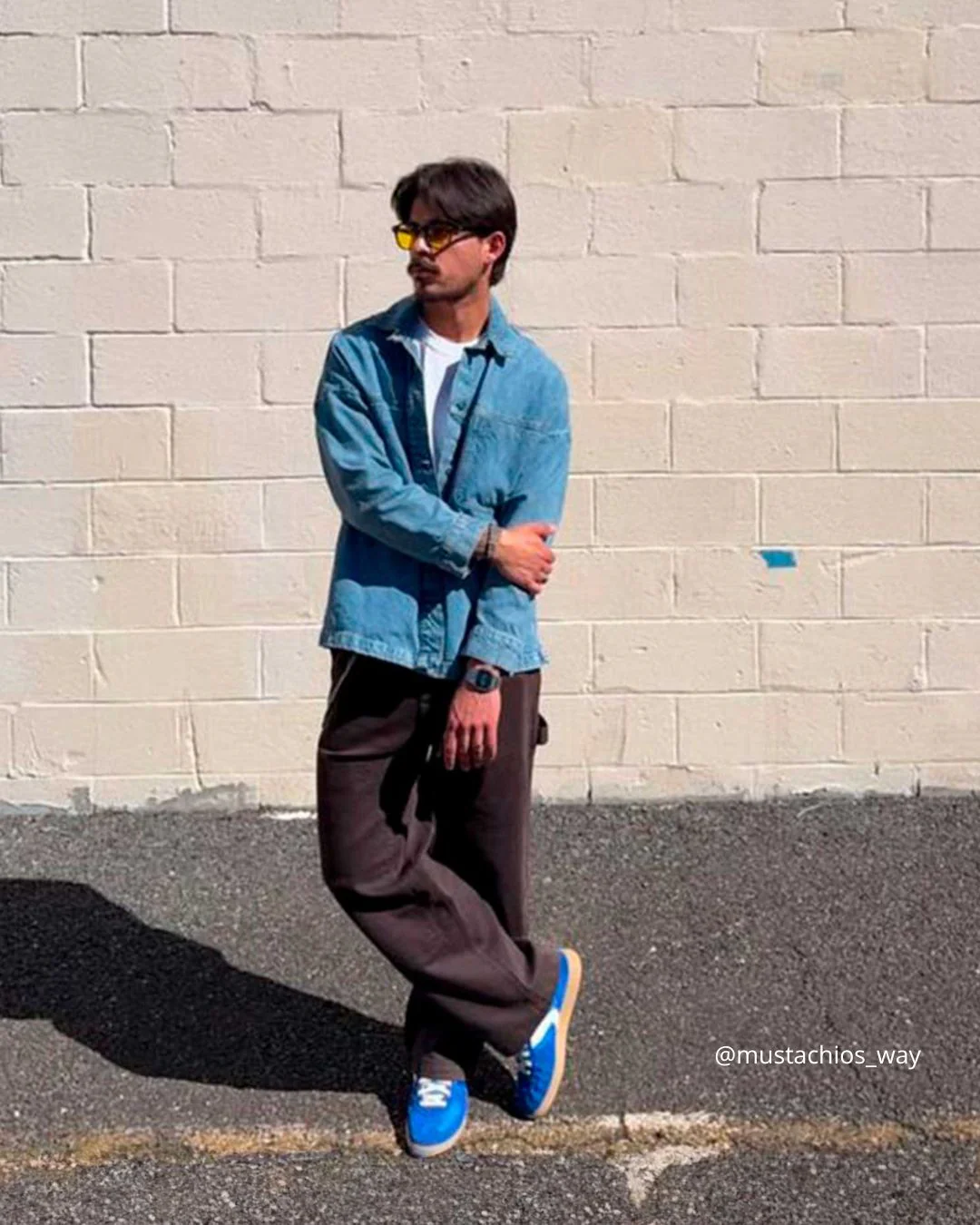 Sneakers Soro Nylon/Serraje Blue/Egeo - Image 7