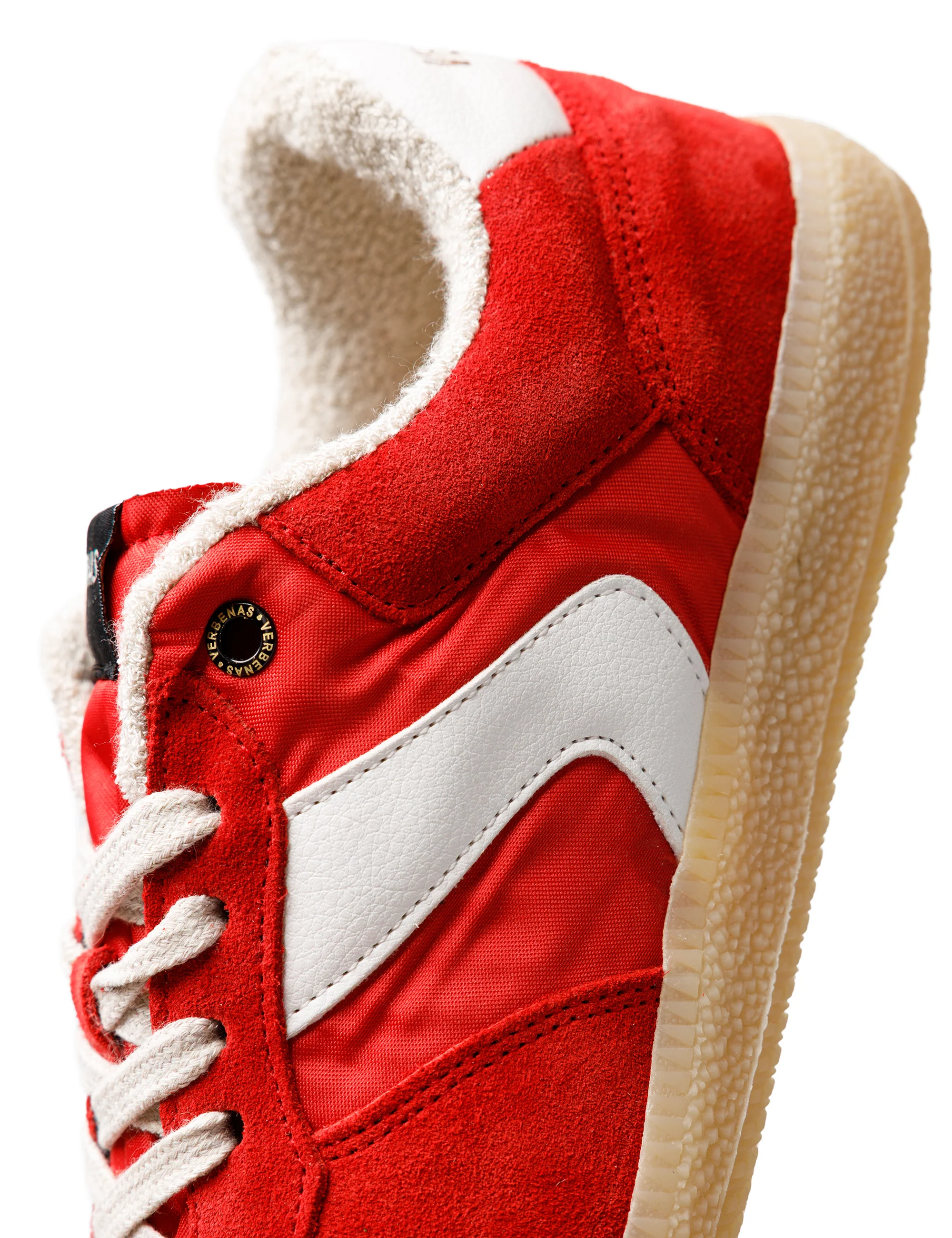 Sneakers Soro Nylon/Serraje Rojo/Rojo - Image 3