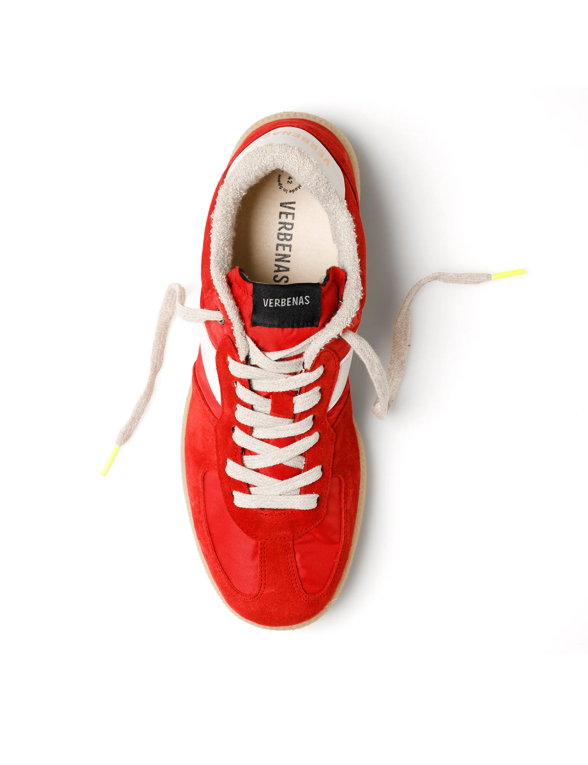 Sneakers Soro Nylon/Serraje Rojo/Rojo - Image 5