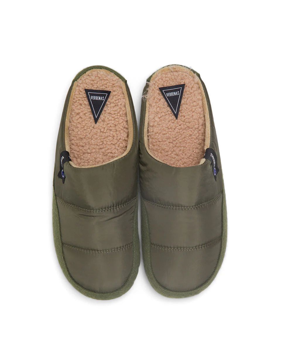 Zapatillas Casa Earth Acolchado/Picos Kaki/Kaki - Image 3