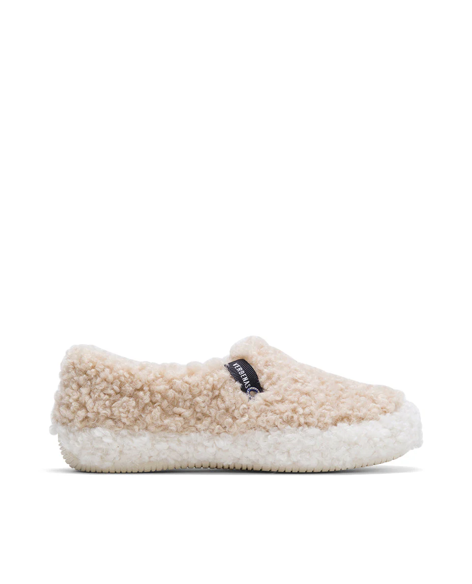 Zapatillas Casa Yecla Curly Beig/Crudo - Image 3