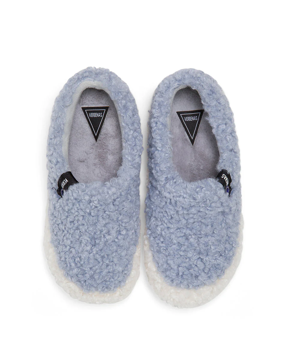 Zapatillas Casa Yecla Curly Cielo/Crudo - Image 4